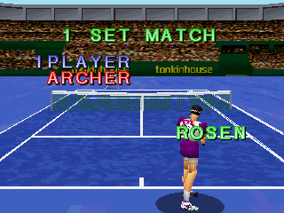 V-Tennis [Long Box] screenshot 5 for Playstation
